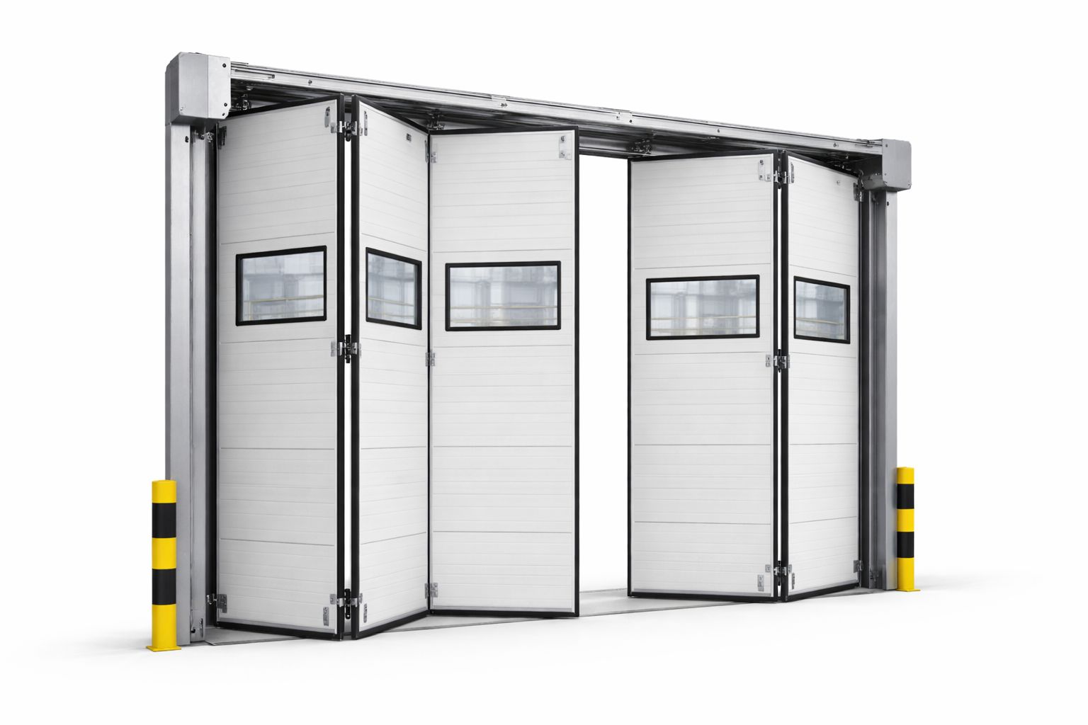 Portes pliantes industrielles 